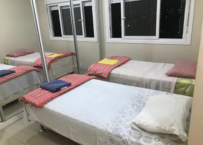 Apartamento P/ 8 Com Garagem Churasqueira E Piscina